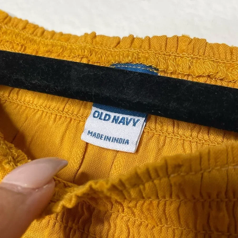 Gold Old Navy Top